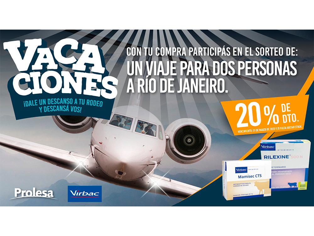 Promo Vacaciones de Virbac Prolesa