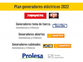 Plan generadores eléctricos 2022