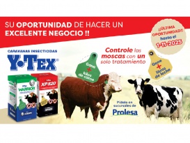 Extensión Promoción de caravanas insecticidas Y-Tex