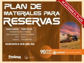 Extensión Plan Materiales para Reservas 2026