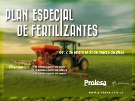 Plan Especial de Fertilizantes 2026