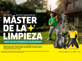 Promo Máster de la limpieza de Kärcher
